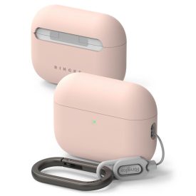Ringke Silicone Apple Airpods Pro 3 tok –Rózsaszín homok
