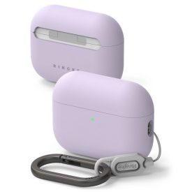 Ringke Silicone Apple Airpods Pro 3 tok –Világos lila