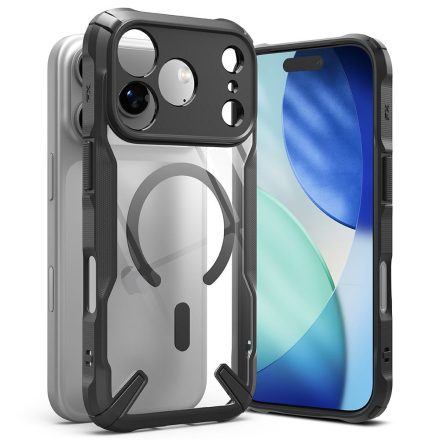 Ringke Fusion X Magnetic Magsafe iPhone 17 Pro Max tok – Fekete