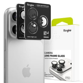   Kameravédő Ringke Camera Frame Protector 2–darabos iPhone 17 Pro / 17 Pro Max Fekete