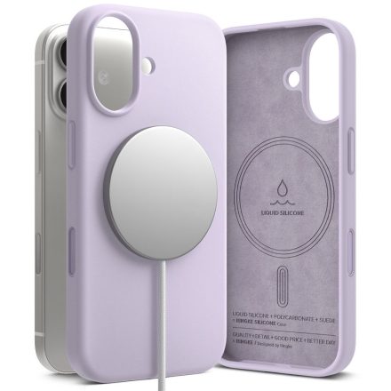Ringke Silicone Magnetic Magsafe iPhone 17 Light tok – Purple