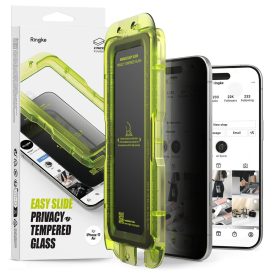 Üvegfólia Ringke Easy Slide 2–darabos iPhone Air Privacy