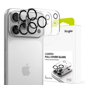   Kameravédő Ringke Camera Full Cover 2–darabos iPhone 17 Pro Fekete