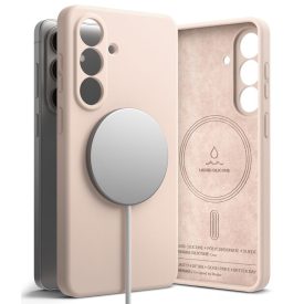 RINGKE SILICONE MAGNETIC MAGSAFE GALAXY S26+ PLUS PINK SAND