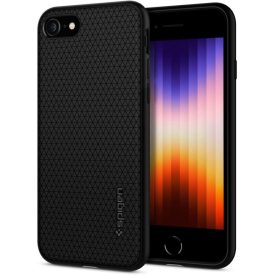   Spigen Liquid Air iPhone 7 / 8 / SE 2020 / 2022 tok – Fekete