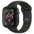Spigen Thin Fit Apple Watch 4 / 5 / 6 / Se 1 / 2 / 3 (44 mm) tok – Fekete