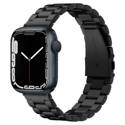 Spigen Modern Fit Band Apple Watch 8 / 9 / 10 / 11 / Se / Ultra (44 / 45 / 46 / 49 mm) óraszíj –  Fekete