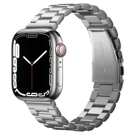 Spigen Modern Fit Band Apple Watch 8 / 9 / 10 / 11 / Se / Ultra (44 / 45 / 46 / 49 mm) óraszíj –  Ezüst