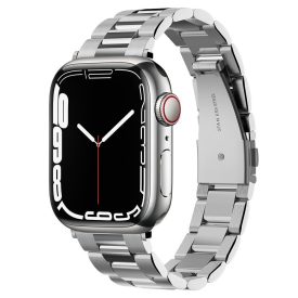   Spigen Modern Fit Band Apple Watch 8 / 9 / 10 / 11 / Se (40 / 41 / 42 mm) óraszíj –  Ezüst
