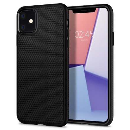 Spigen Liquid Air iPhone 11 Matt tok – Fekete
