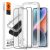 Üvegfólia Spigen Alm Glass Fc 2–darabos iPhone 13 / 13 Pro / 14 / 16e / 17E Fekete