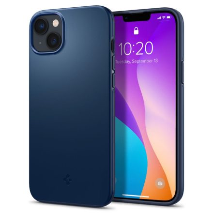 Spigen Thin Fit iPhone 14 Plus / 15 Plus tok – Tengerész Kék