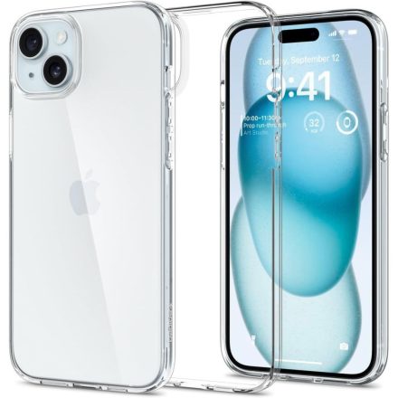 Spigen Liquid Crystal iPhone 14 Plus / 15 Plus tok – Kristálytiszta