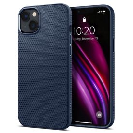   Spigen Liquid Air iPhone 14 Plus / 15 Plus tok – Tengerész Kék