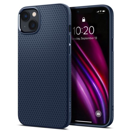 Spigen Liquid Air iPhone 14 Plus / 15 Plus tok – Tengerész Kék