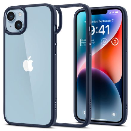 Spigen Ultra Hybrid iPhone 14 Plus / 15 Plus tok –Tengerész Kék