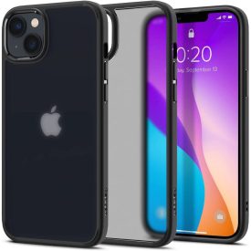   Spigen Ultra Hybrid iPhone 14 Plus / 15 Plus tok – Matt Fekete