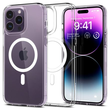 Spigen Ultra Hybrid Mag Magsafe iPhone 14 Pro tok – Fehér