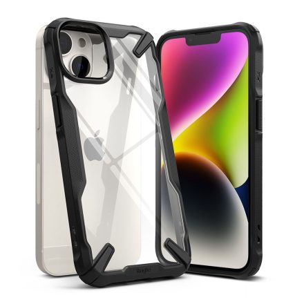 Ringke Fusion X iPhone 14 Plus / 15 Plus tok – Fekete