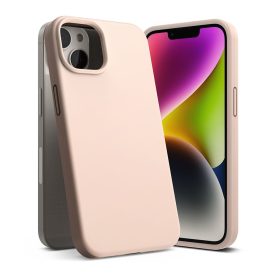   Ringke Silicone iPhone 14 Plus / 15 Plustok –Rózsaszín homok