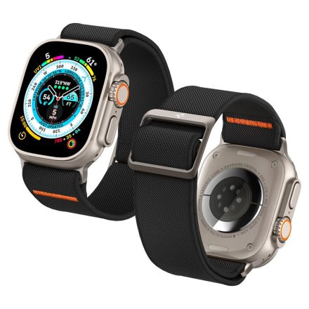 Spigen Fit Lite Ultra Apple Watch 8 / 9 / 10 / 11 / Se / Ultra (44 / 45 / 46 / 49 mm) óraszíj –  Fekete