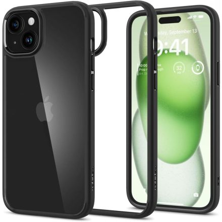 Spigen Ultra Hybrid iPhone 15 Plus tok – Matt Fekete