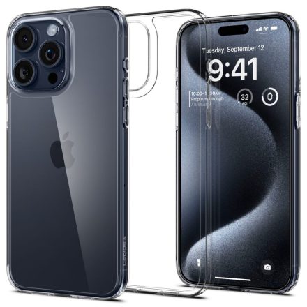Spigen Airskin Hybrid iPhone 15 Pro tok – Kristálytiszta
