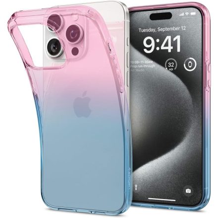 Spigen Liquid Crystal iPhone 15 Pro tok – Gradation Pink