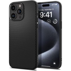 Spigen Liquid Air iPhone 15 Pro tok – Matt Fekete
