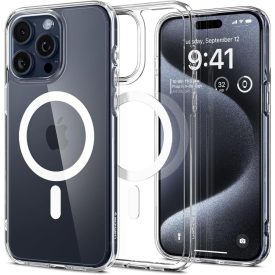 Spigen Ultra Hybrid Mag Magsafe iPhone 15 Pro tok – Fehér