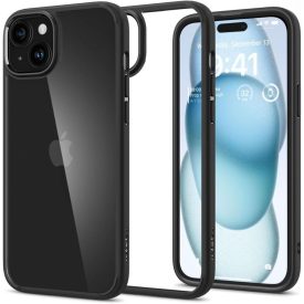 Spigen Ultra Hybrid iPhone 15 tok – Matt Fekete
