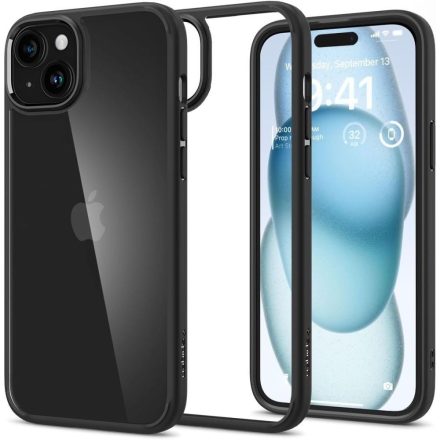 Spigen Ultra Hybrid iPhone 15 tok – Matt Fekete
