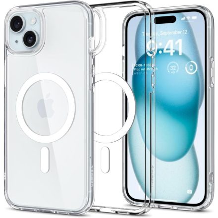 Spigen Ultra Hybrid Mag Magsafe iPhone 15 tok – Fehér