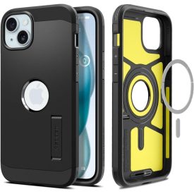 Spigen Tough Armor Mag Magsafe iPhone 15 tok – Fekete