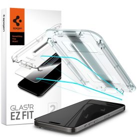   Üvegfólia Spigen Glas.Tr ”Ez Fit” 2–darabos iPhone 15 Pro Max Átlátszó