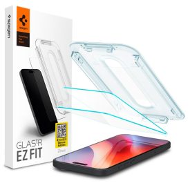   Üvegfólia Spigen Glas.Tr ”Ez Fit” 2–darabos iPhone 15 / 16 Átlátszó