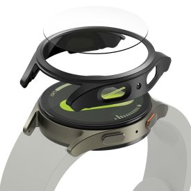   RINGKE SLIM & TEMPERED GLASS GALAXY WATCH 7 (44 MM) TITANIUM BLACK