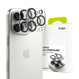   Kameraavédő Ringke Camera Protector 2–darabos iPhone 16 Pro / 16 Pro Max Átlátszó