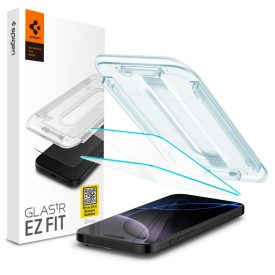   Üvegfólia Spigen Glas.Tr ”Ez Fit Ac” 2–darabos iPhone 16 Pro / 17 / 17 Pro Átlátszó