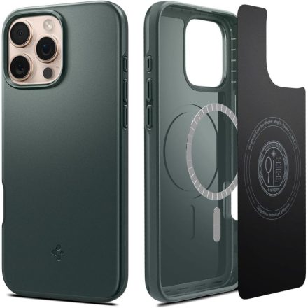 Spigen Thin Fit Mag Magsafe iPhone 16 Pro Max tok – Mélyzöld