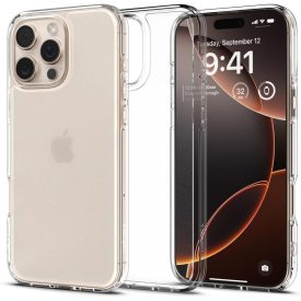   Spigen Ultra Hybrid iPhone 16 Pro Max tok – Matt Átlátszó