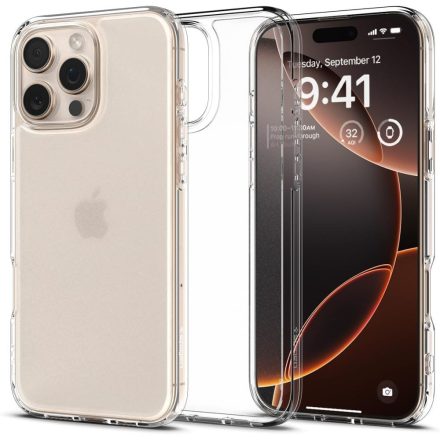 Spigen Ultra Hybrid iPhone 16 Pro Max tok – Matt Átlátszó
