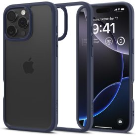   Spigen Ultra Hybrid iPhone 16 Pro Max tok – Tengerész Kék
