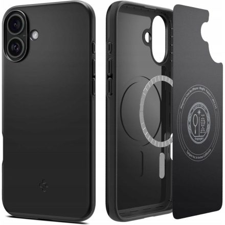 Spigen Thin Fit Mag Magsafe iPhone 16 Plus tok – Fekete