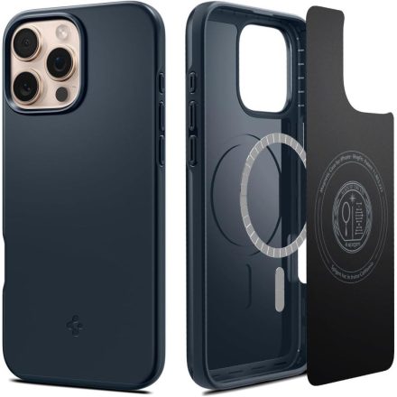 Spigen Thin Fit Mag Magsafe iPhone 16 Pro tok – Fémszínű