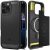 Spigen Rugged Armor Mag Magsafe iPhone 16 Pro tok – Matt Fekete