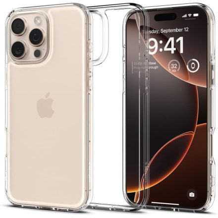 Spigen Ultra Hybrid iPhone 16 Pro tok – Kristálytiszta