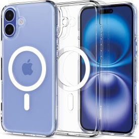 Spigen Ultra Hybrid Mag Magsafe iPhone 16 tok – Fehér