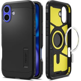Spigen Tough Armor Mag Magsafe iPhone 16 tok – Fekete