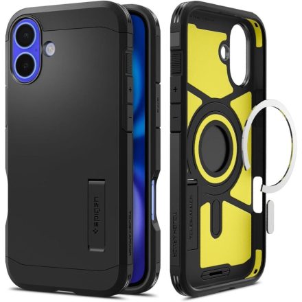 Spigen Tough Armor Mag Magsafe iPhone 16 tok – Fekete